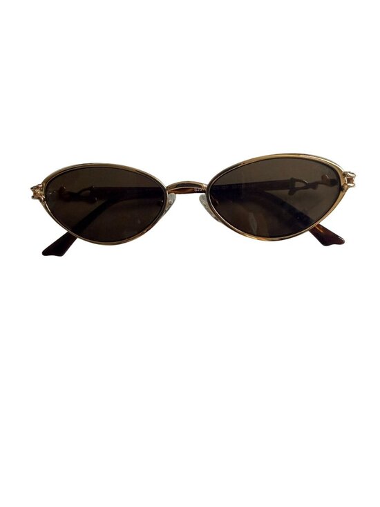 Sojos Staghorn Sunglasses SJ3103 in Gold Frame Brown Lens
